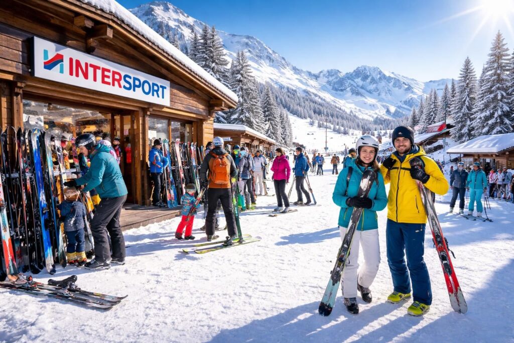 Profiter des sports d’hiver à Serre Chevalier avec forfaits réduits et locations matériel Intersport économiques