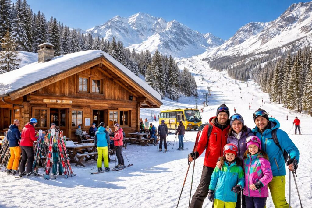 Séjour au ski pas cher à Serre Chevalier avec forfaits groupés et logements économiques