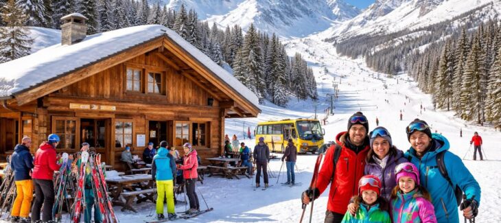 Séjour au ski pas cher à Serre Chevalier avec forfaits groupés et logements économiques