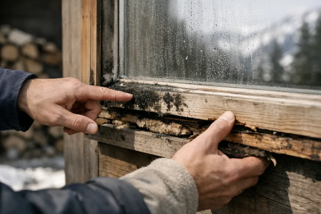 Un chalet mal ventilé vieillit deux fois plus vite